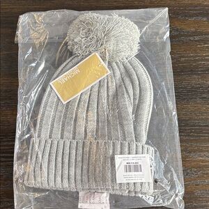 Michael Kors beanie with pom